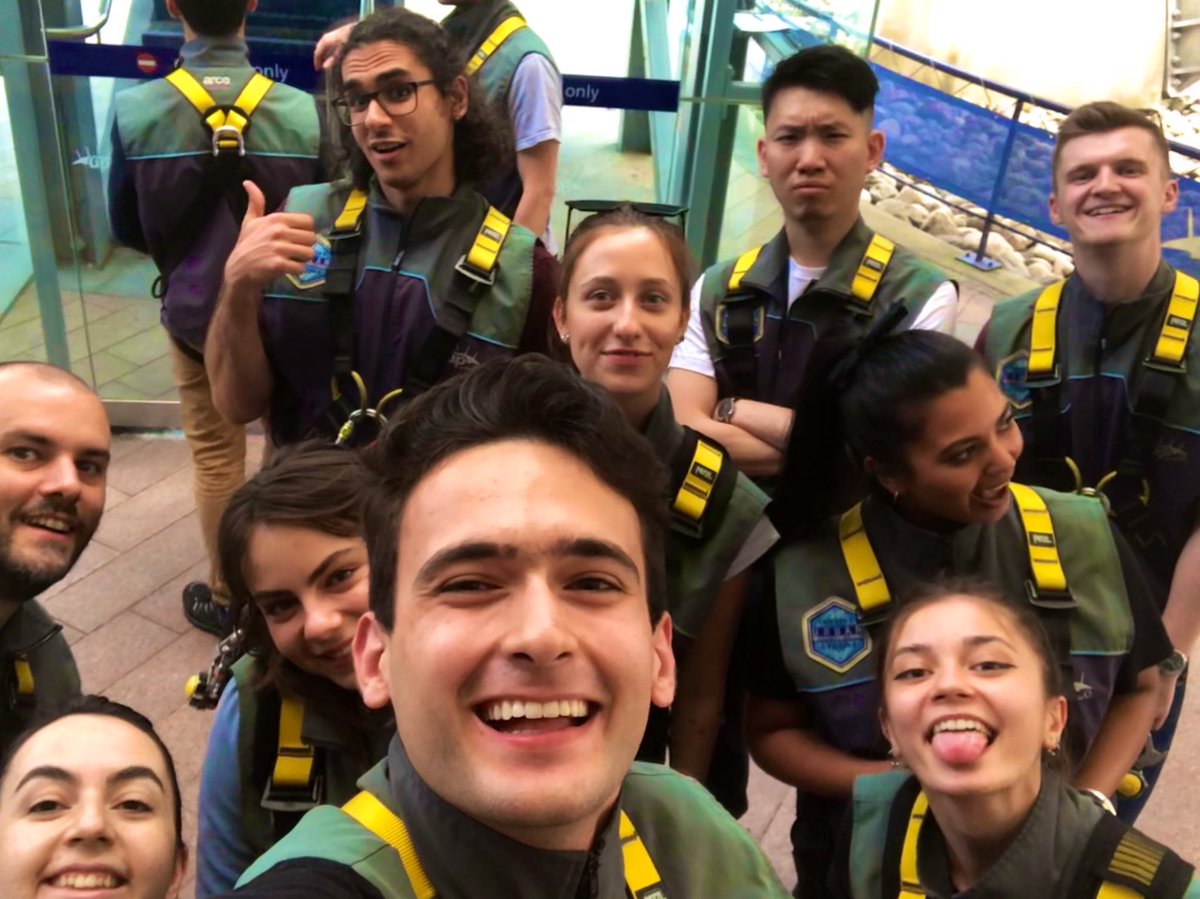 ChelseaHipwood's tweet image. Had such a fun (scary) afternoon climbing @TheO2 with our gorgeous interns! We made it up, over and down again in true team fashion! 😰❤️🙌 Thanks @saiiramo for organising! 🥰