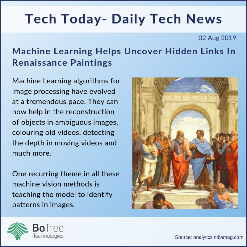 BoTreeTech's tweet photo. Tech Today - Your Daily Dose Of Tech.
Read More: https://t.co/sEZcTObaKT
#TechToday #TodayInTech #Technews #Techupdates #Technology #Tech #Techcommunity #AI #ML #Deeplearning #BoTreeTechnologies #BoTreeNewsUpdate https://t.co/VQxXGGCi4l