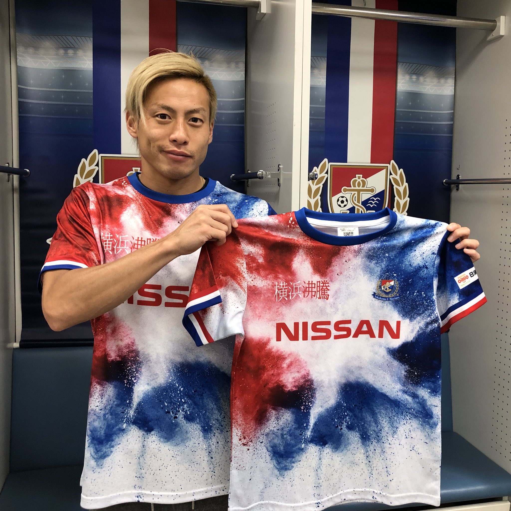 横浜Fマリノス　沸騰ユニフォーム　2019　Tシャツ　2019 横浜Fマリノス 沸騰ユニフォーム 2019 Tシャツ 2019