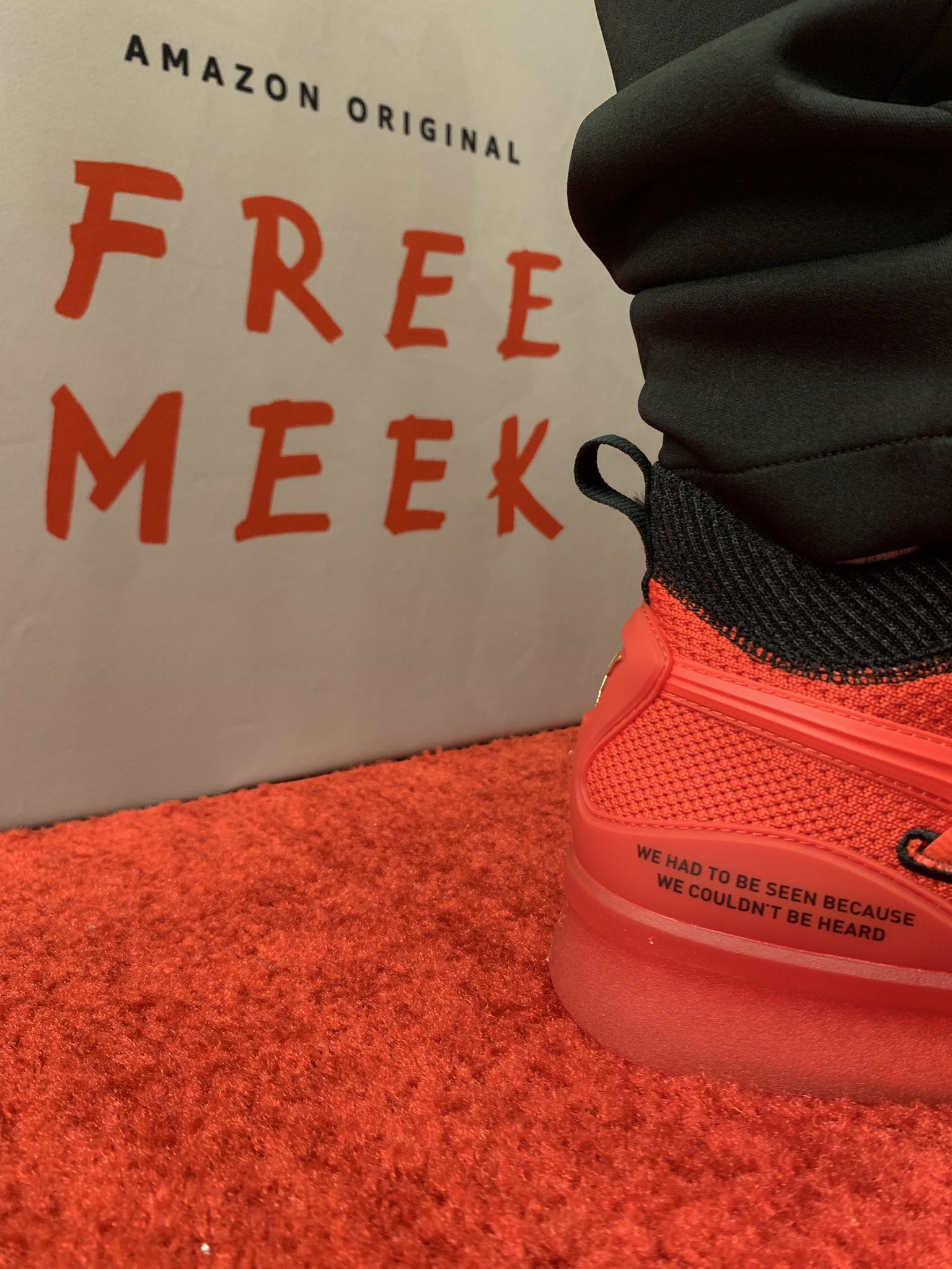 meek mill prison reform shoes
