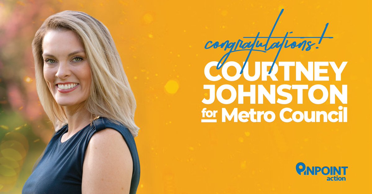 PinpointAction's tweet image. Congratulations to our client Courtney Johnston on today’s election results as she moves onto the runoff for Nashville Metro Council!

PinpointAction.com