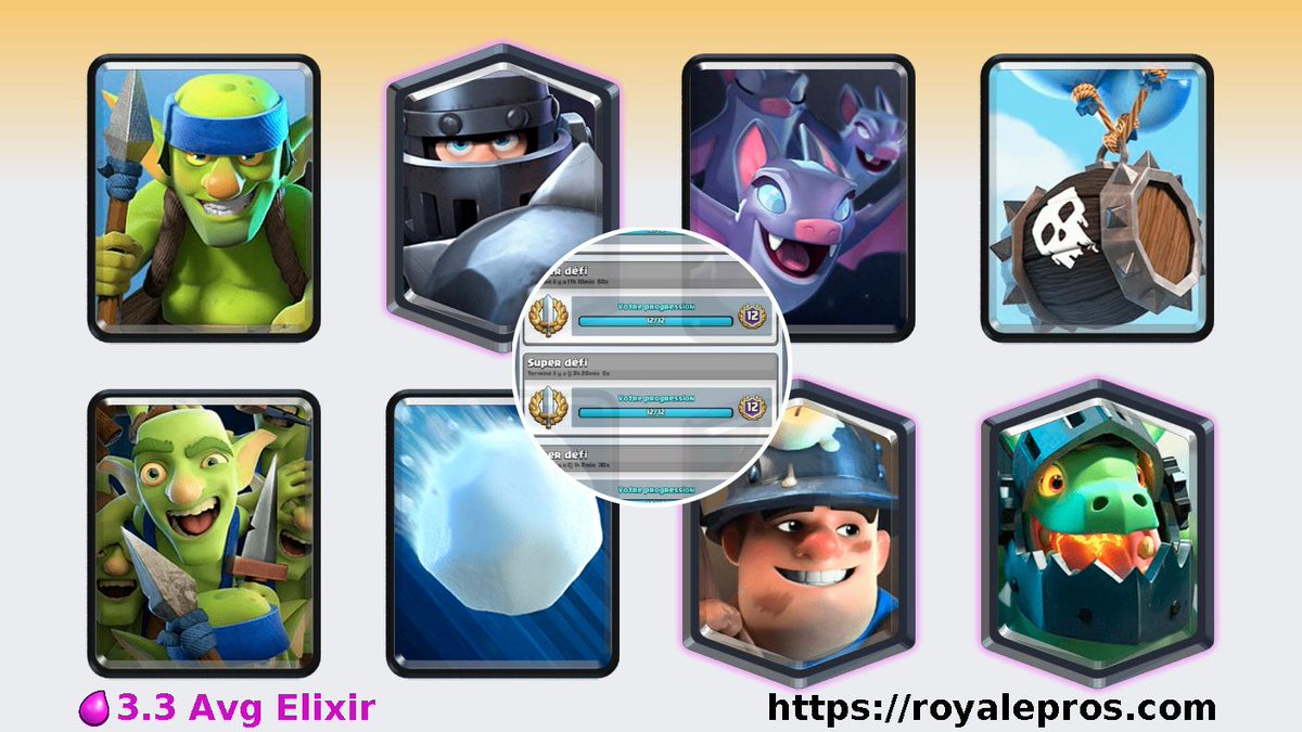 Mega Knight Deck with Miner & Inferno Dragon