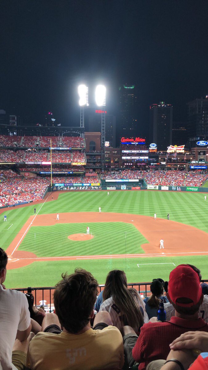 Timtim743's tweet photo. Only better thing than Busch beer is Busch Stadium. #BuschStadium #busch #beer #baseball https://t.co/vh3Mk19oDG