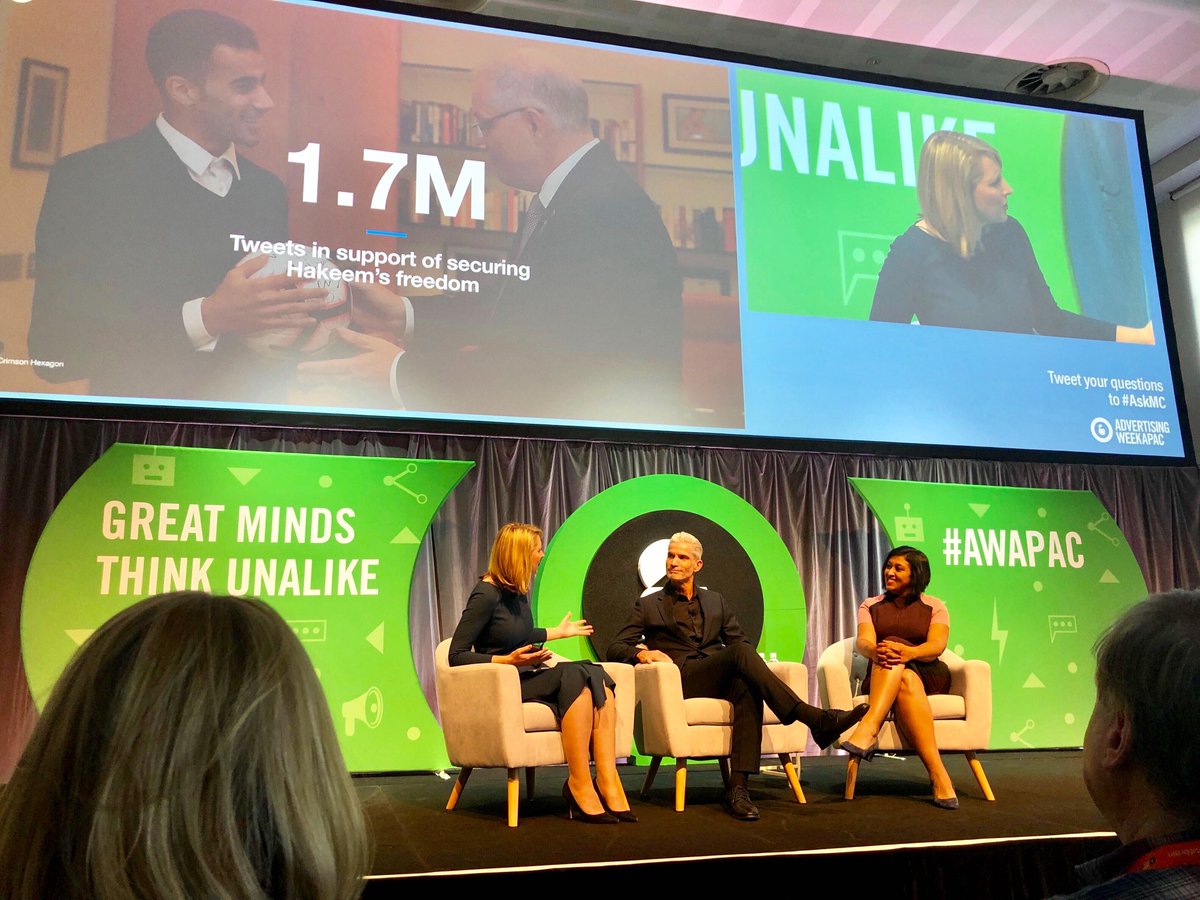 slingstonepr's tweet image. Advertising Week, what a ride! The highlight for us was sitting front and centre, listening to the brilliant @maya_hari VP &amp;amp; MD of @Twitter APAC, discussing the role Twitter plays in shaping culture today (not even biased😉).  #AWAPAC
