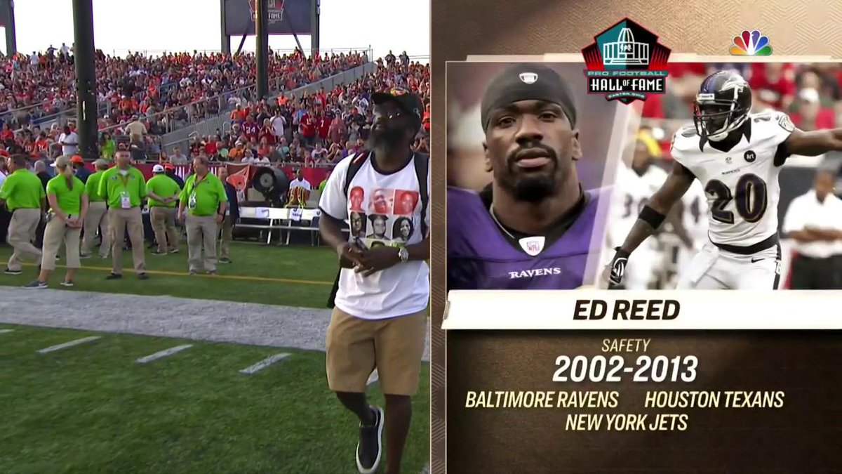 ed reed hall of fame jersey