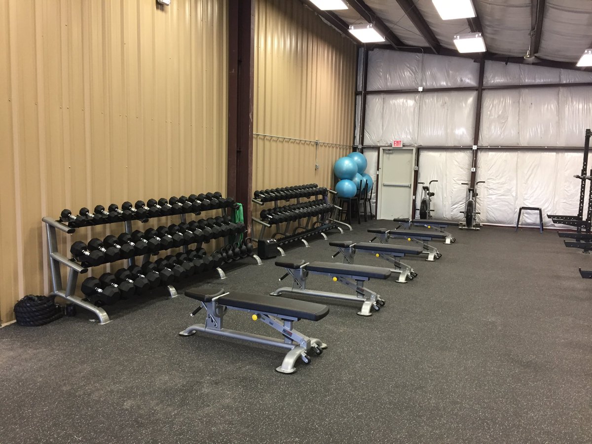 ESUBaseball's tweet photo. Weight Room = Complete 
#SmallPart #MightyHornets https://t.co/5x8ZLfhMFO