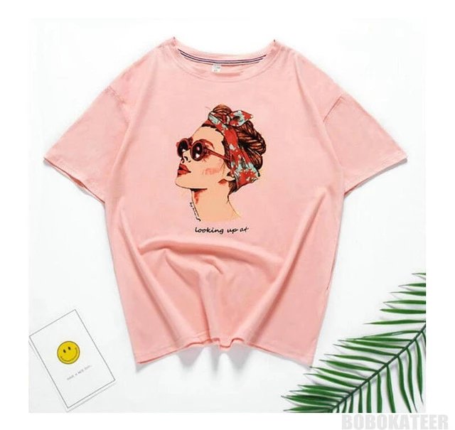 UrbanVici White T shirt Women Tshirt Pink Cotton Summer T-Shirt Women Tops Kawaii Black Tee Shirt Femme Camiseta Mujer 2019
 #weworewhat #outfitdiary #modeblogg #stylepost #fashiongrammer #fashiondairies #outfitdiary #girlsgoneloaves