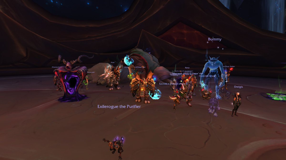 DU_Guild's tweet photo. Big Bitchin' Bummy means we killed a boss!  4/8M!  #justduthings #warcraft #worldofwarcraft #horde #raiding #bfa #tep https://t.co/mFanw0QTPQ