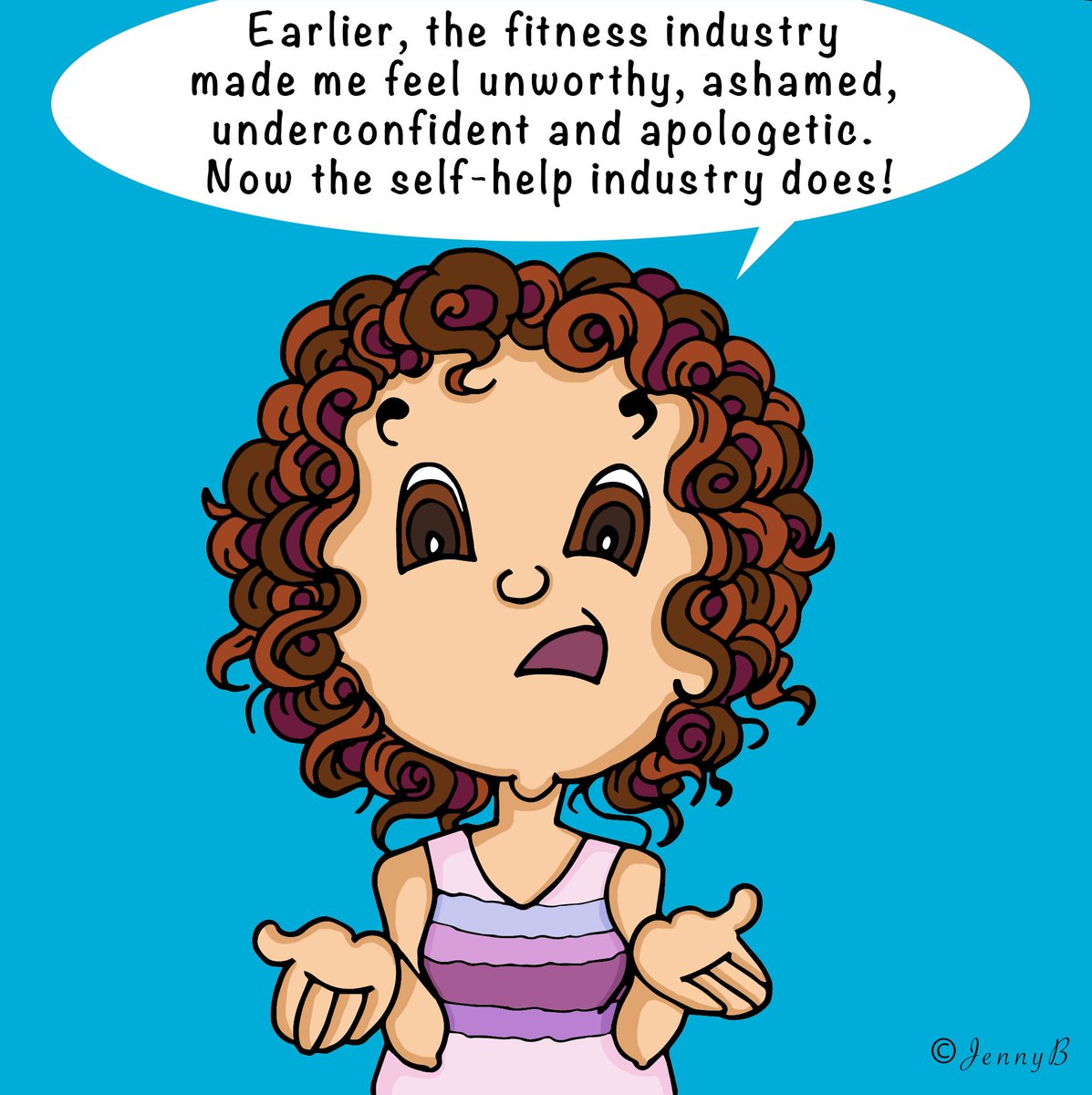 jennybhattart's tweet photo. #fitness #selfhelp #guilt #moralshaming #comics #comicstrip #webcomic #comedy #webtoon #illustration #webcomics #indiecomics #funnycomics #funnywebcomics #supportindiecomics #promoteindiecomics #indiancomics #webcomicseries #funnywebcomics #comicseries #sliceoflifecomic https://t.co/6s4oRxJMkL