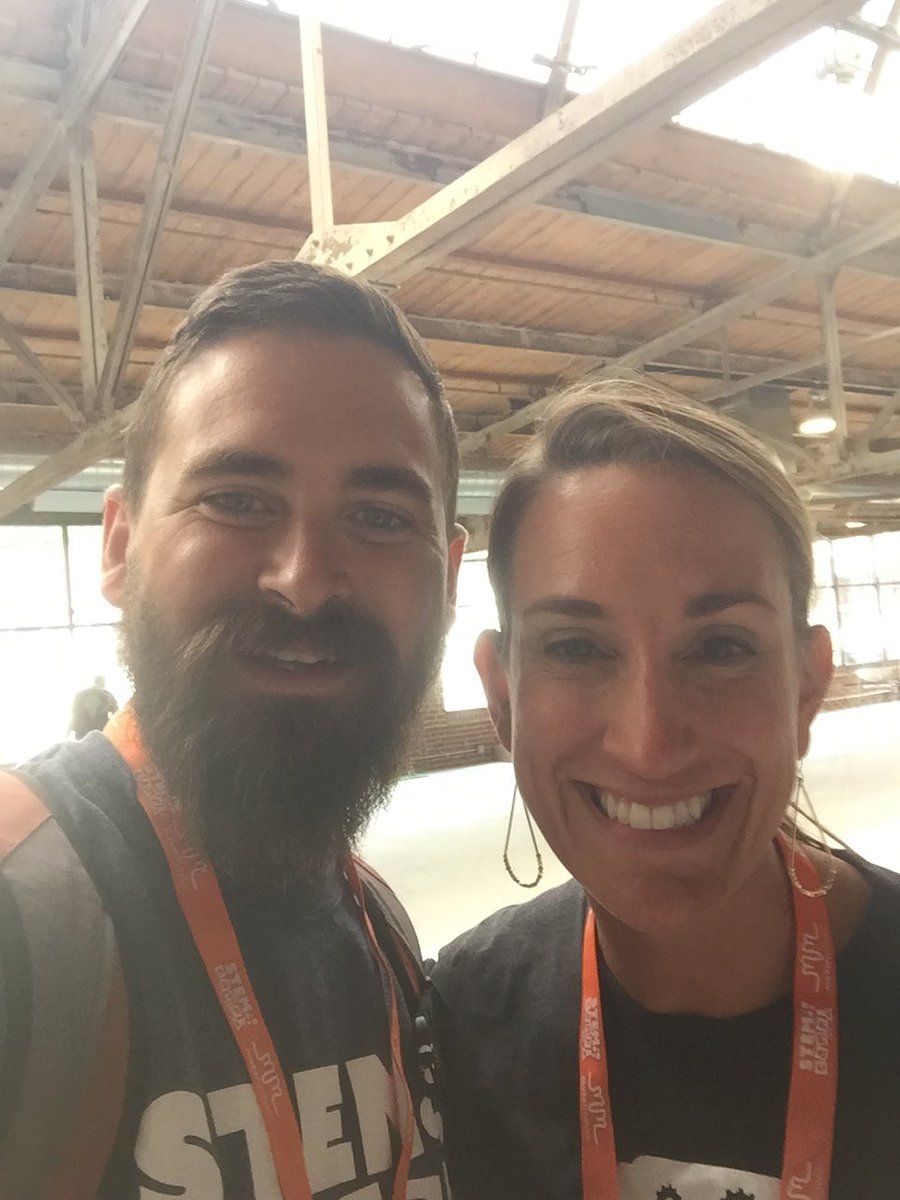 Snolanedu's tweet photo. Although I was only able to attend one day I saw the impact @STEMCampEdu had upon 90+ educators. I know this will be the stone thrown that creates ripples through their districts. The opportunity to present #codingprimary and be on the discussion panel was incredible. Thank you. https://t.co/ZGdRrhyaeV