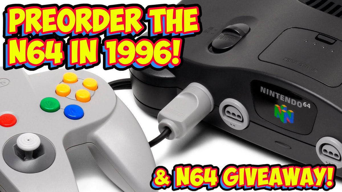 madlittlepixel's tweet image. Check out my latest video about the N64 launch in '96 and a HUGE giveaway! @CastleManiaRyan has provided a E.O.N Super 64, Mcable Gaming Edition and a Retrofighters Brawler64 controller for one lucky winner! Details in my video here: youtu.be/rZ-S2LcFtBE