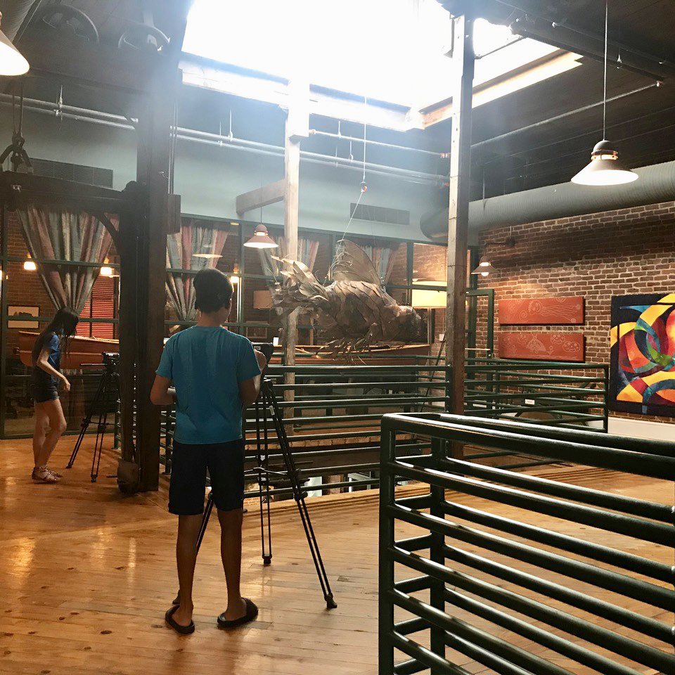 ACTC_org's tweet image. ACTC sponsored the @AndersonArts_SC two-week Movie Making 101 camp this summer for 10 to 14 year-old students. The camp was led by our Media Broadcasting Instructor, Winston Cely. 🎥 🖥 🎞 #WeAreACTC #andersonartscenter #createworkshop #summerartcamp