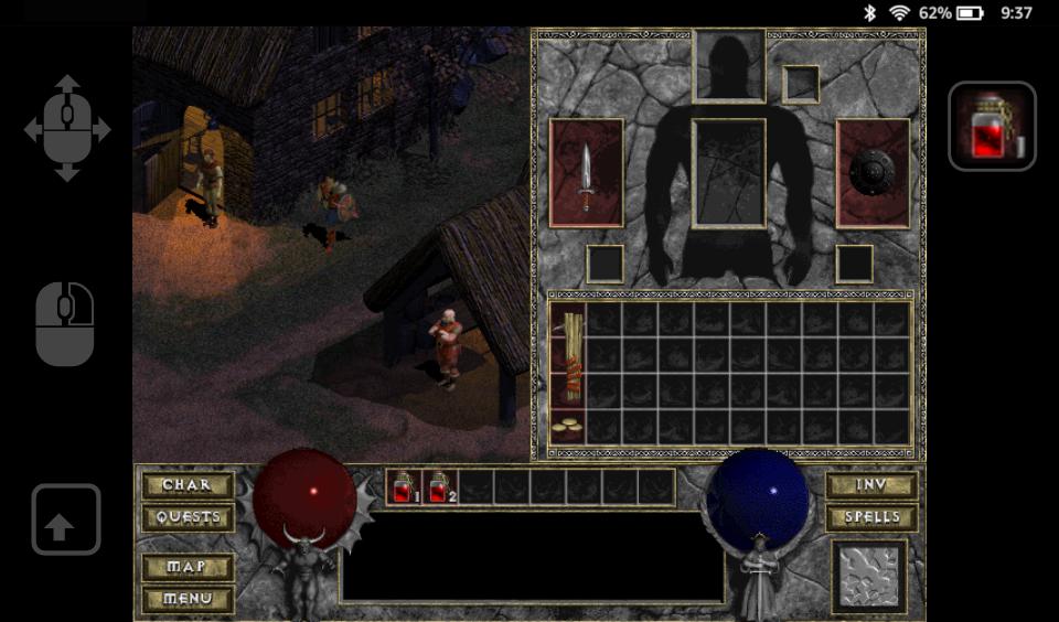 Diablo playable in the web-browser, on a phone... Nostalgia! d07riv.github.io/diabloweb/ 
(Devilution re-write ported to WebAssembly by RivSoft)