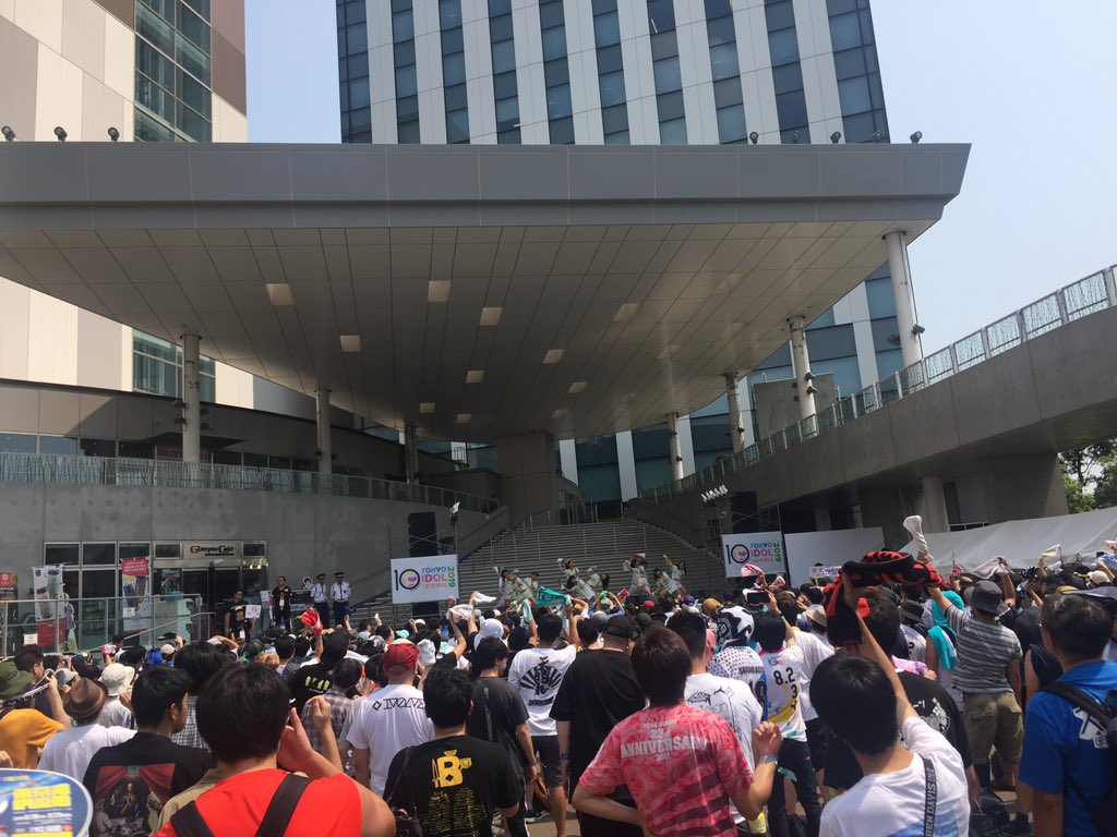 TIP_TIF_staff's tweet image. かっ飛ばしてます！！！

絶対直球女子！プレイボールズ⚾️

#FESTIVALSTAGE 
#TIF2019
idolfes.com
