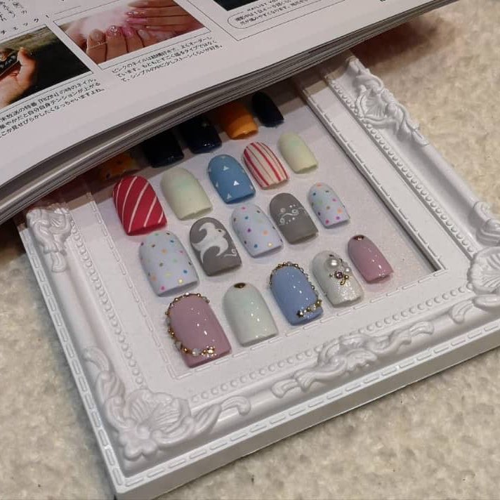 76STYLEMY's tweet photo. Art is therapy! Checkout the AUG19 Nail Designs prepare by nail artist Kaori, Helen & Moon | T&C apply. https://t.co/7yIsbLBT5O
.
.
#76_STYLE #76nail #gelnail #nailart #gelart #nails https://t.co/6FEtP1SyqW