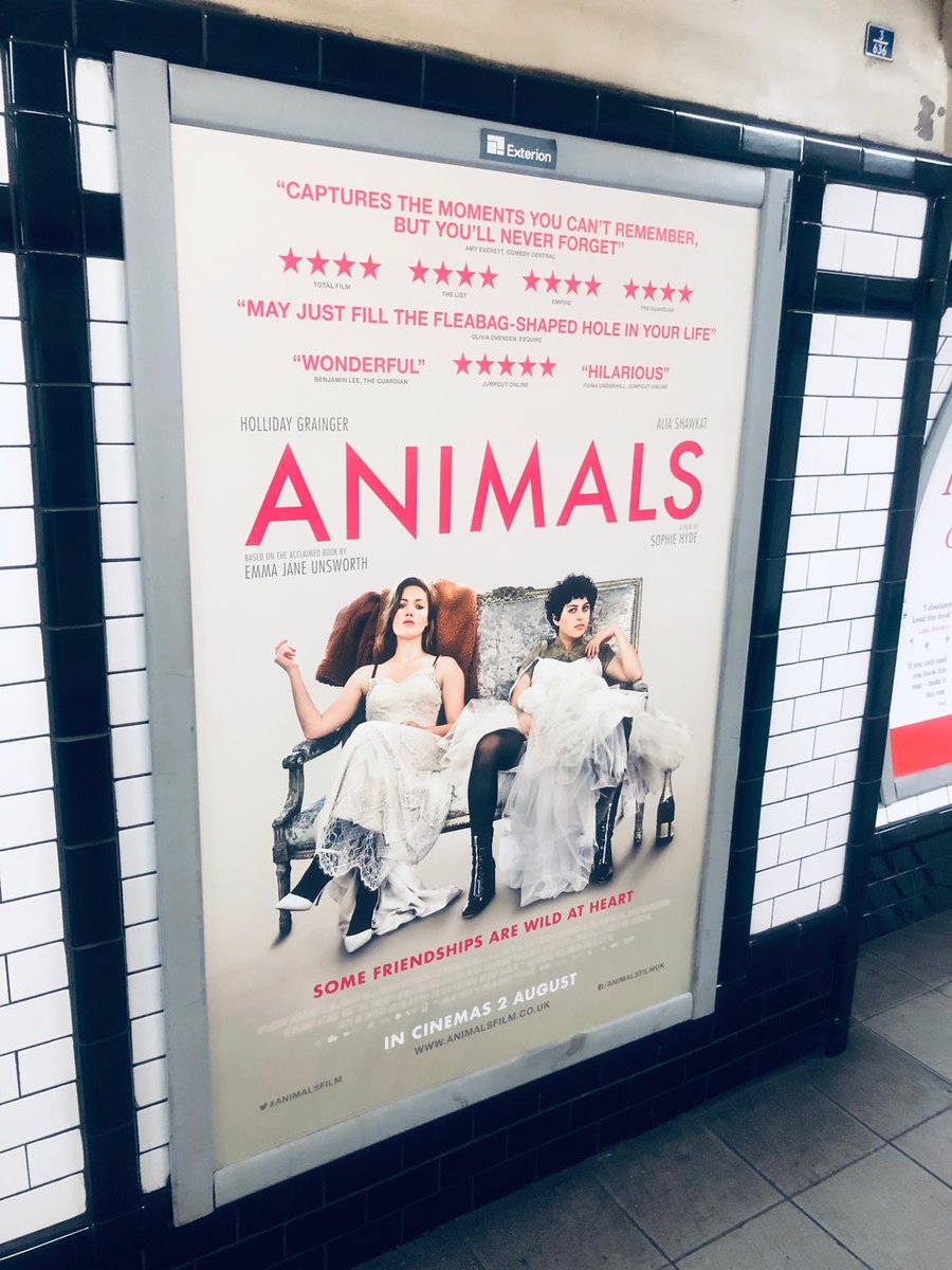 I couldn’t be prouder of this film. Holly & Alia are insanely good...INSANELY good in this fabulously reckless story of female friendship by @emjaneunsworth #sophiehyde @S_Brocklehurst ... playing Jim has been a bloody honour. It’s out toDAY. Go see it. Take a friend. And wine!