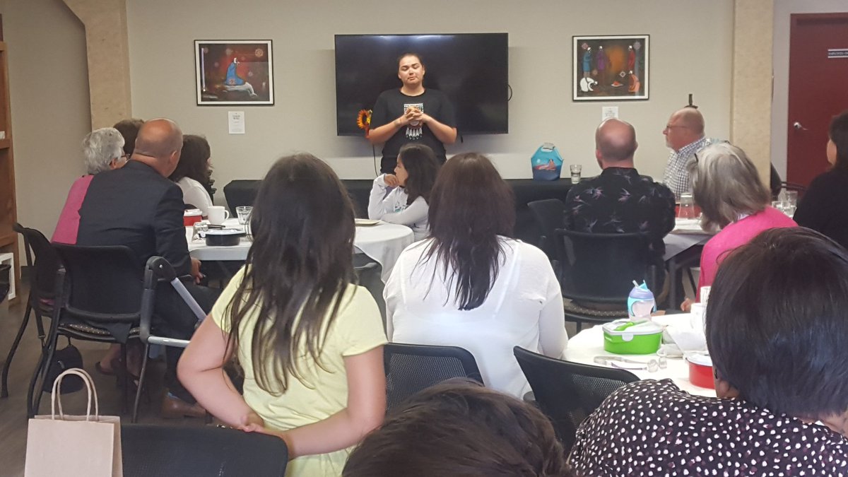 "I started this journey almost 7 weeks ago...i want to raise hope for my Indigenous brothers and sisters."