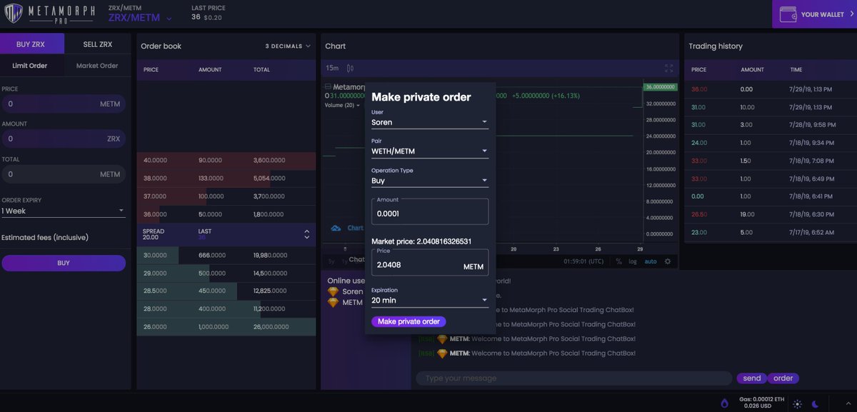 MetaMorphPro's tweet image. Social Trading ChatBox is Finally LIVE! 🎉
app.metamorph.pro

We have just launched the 1st ever Social Trading ChatBox in the world to the world!

Note: Please remove cache if you cannot view this new feature.

#SocialTradingChatBox #ReadyToMorph #METM