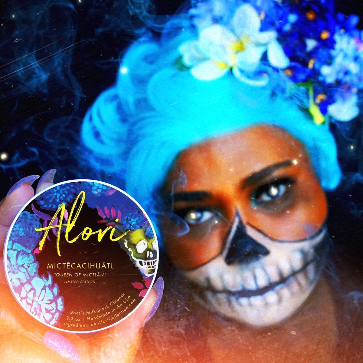 🥀 Mictēcacihuātl "Queen of Mictlān" 💀
Our special edition brush cleanse has SOLD OUT! Thank you for the overwhelming love and support with this collection, it means everything. 🖤

#aloricollection #mictecacihuatl #queenofmictlan #cleanbrushgang #crueltyfree 🖤 BlaxicanOwned