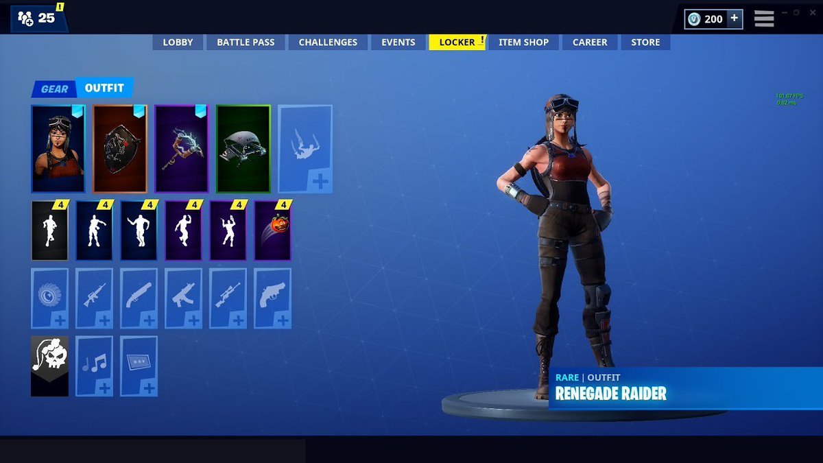 renegade raider in shop