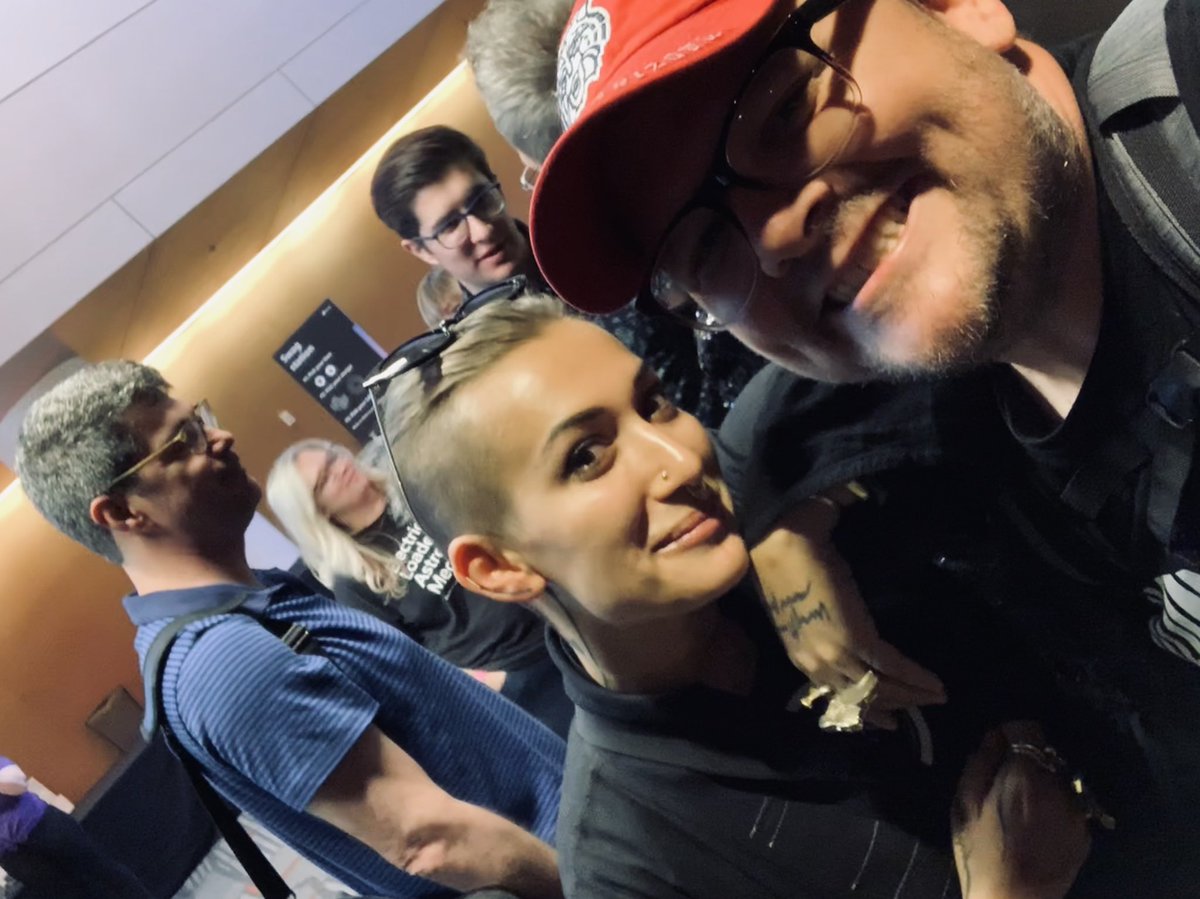 The next album may just be all about the presentation our vocalist @ChasCuts just experienced by futurist <a href="/monikabielskyte/">monika bielskyte</a>. She lit that fire something fierce in a way that will last for days, weeks, months and on into the years to come. #pluralism #protopia #spaceisnotacolony