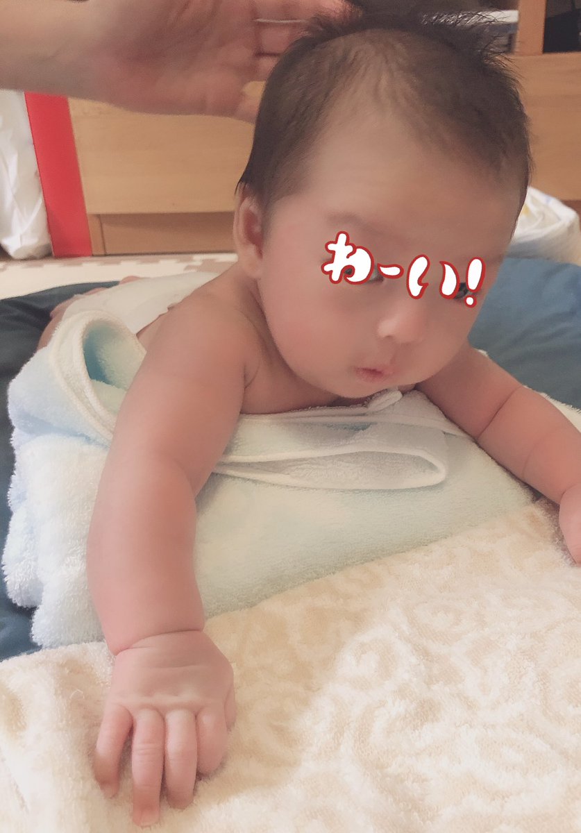 首すわり練習 首すわり練習