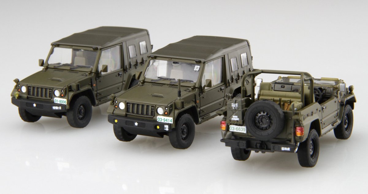 1/72 陸上自衛隊 1/2tトラック(部隊用) 1/72 陸上自衛隊 1/2tトラック