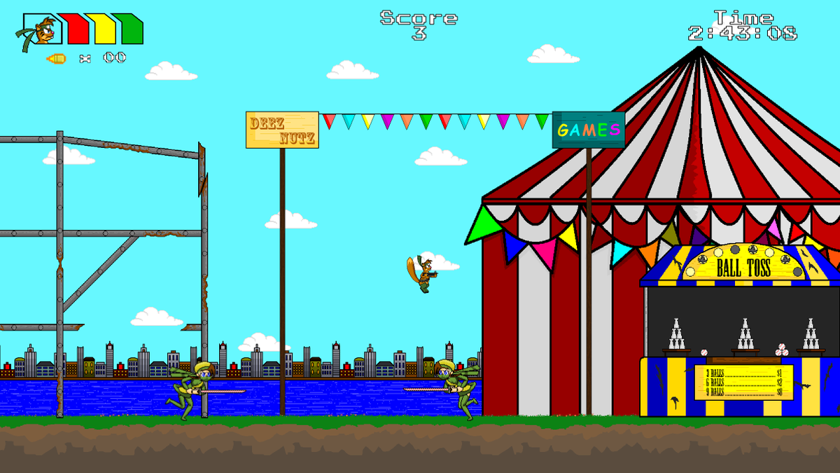 RaidPlusTeam's tweet photo. We're happy to announce the release of 'Deez Nutz Redux,' a refactoring of our very first game! Best part? It's free! https://t.co/8VVoayKl1b, https://t.co/LAikd6kpYU

We hope you enjoy this blast from our past! https://t.co/H4QcsiirTd