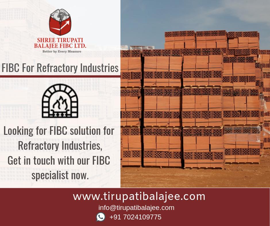STBFIBC's tweet photo. #refractoryindustries #industry #fibc #jumbobags #bigbags #exporter #importer #PPBags #ibc #infrastructure #container #fourloopbags #bags #wovenbags #fibctransportation #PPWovenSacks #WovenSacks #stbfibc #shreetirupatibalajee #india #betterbyeverymeasure https://t.co/GZxrBT8WBJ