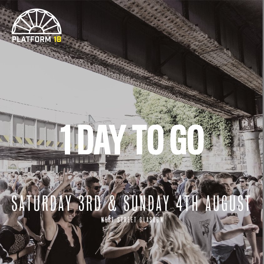 platform_18's tweet image. 🎉 🎉  Only 1 DAY TO GO 'til we welcome some of dance music's royalty to the Glasgow's West St! The last of the adv. tickets are on sale from RA...Amelie Lens | Carl Craig | Derrick May | Derrick Carter | Octave One | Ivan Kutz | Frazer Campbell | Ben Sims | Frazier #LinkInBio☝️