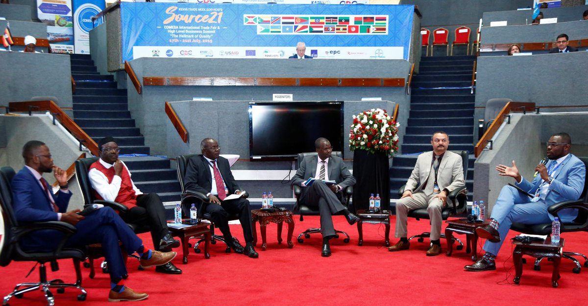 Dr. Mukhisa Kituyi, SG, UNCTAD, discussing digitalisation as a driver of financial inclusiveness in Africa, and its role in increasing intra-regional trade, at our recent COMESA Source21 International Trade Fair & High-Level Business Summit.
#COMESASource21 #eventrecap