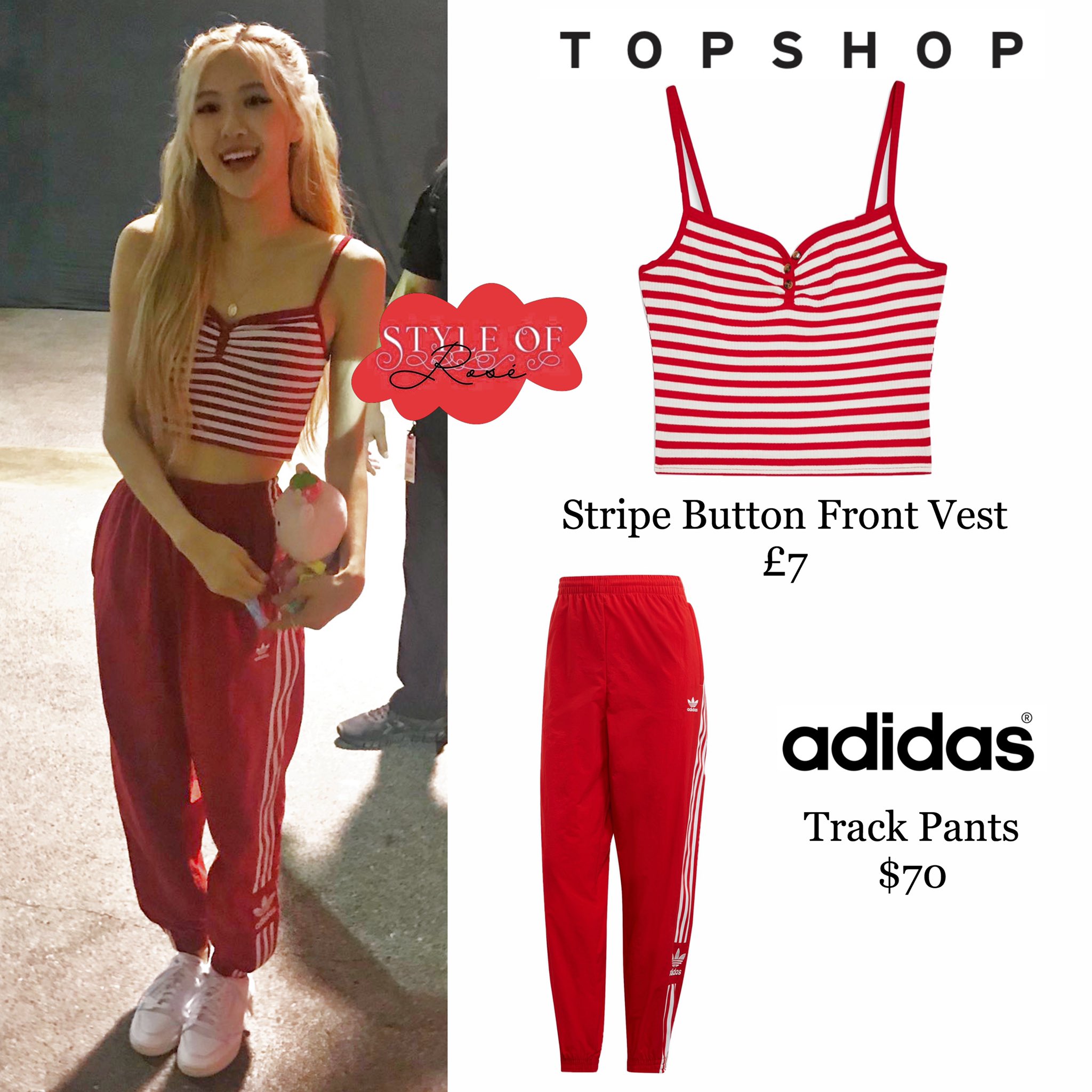 Blackpink rose pants outlet