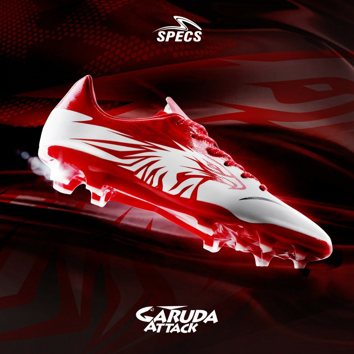 specs_indonesia's tweet photo. Baru! Accelerator Garuda Attack FG
Kami memperkenalkan generasi ke 5 dari Accelerator Garuda Attack, sepatu yang terinspirasi perjuangan Kemerdekaan Indonesia. Hadir di bulan Agustus 2019 untuk football dan futsal #garudaattack https://t.co/Sqs1KmepO4