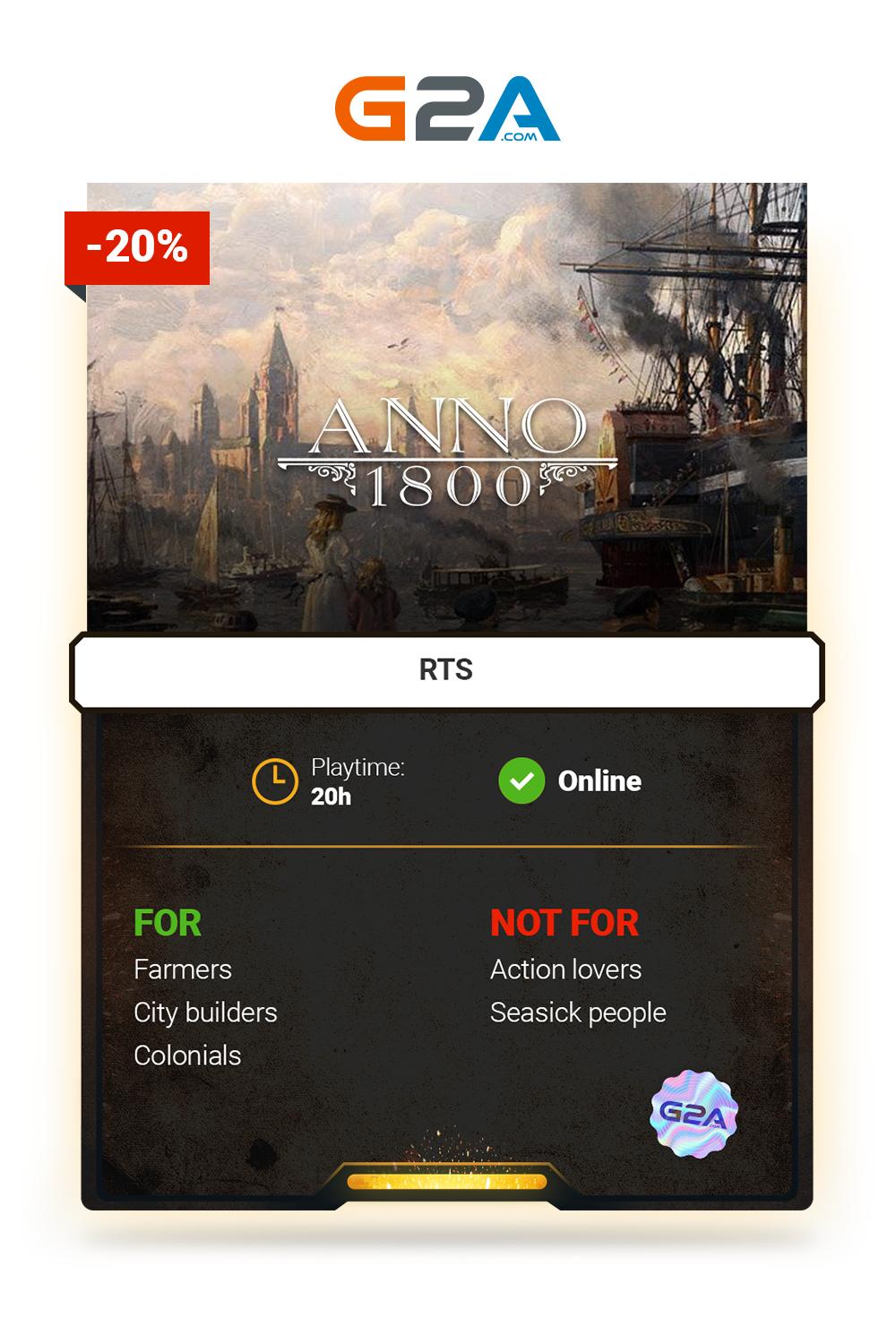 anno 1800 g2a