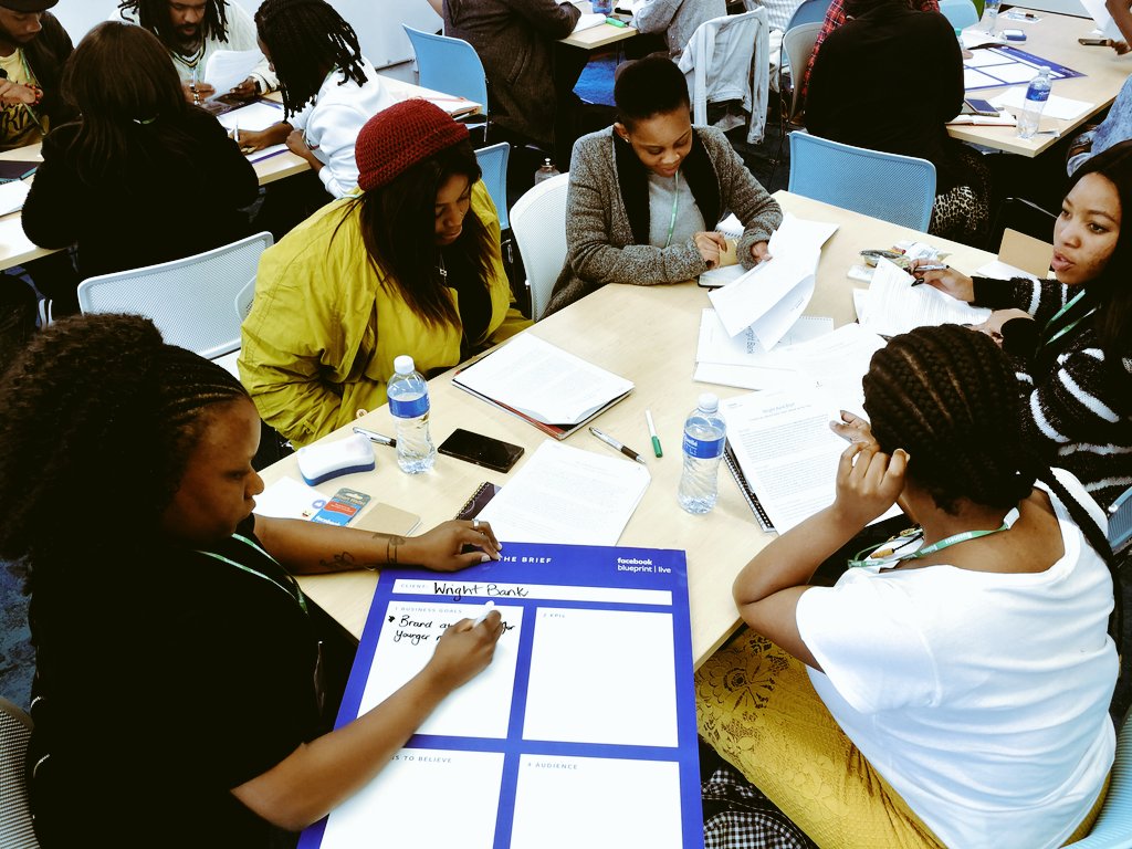 Qhakaza's tweet photo. Our @DigifyAfrica team and trainers are spending the day at Facebook today immersing ourselves in the latest #BlueprintLive training. It's important that we stay on the cutting edge of all the developments on this powerful platform. https://t.co/zr7FGYnYIf