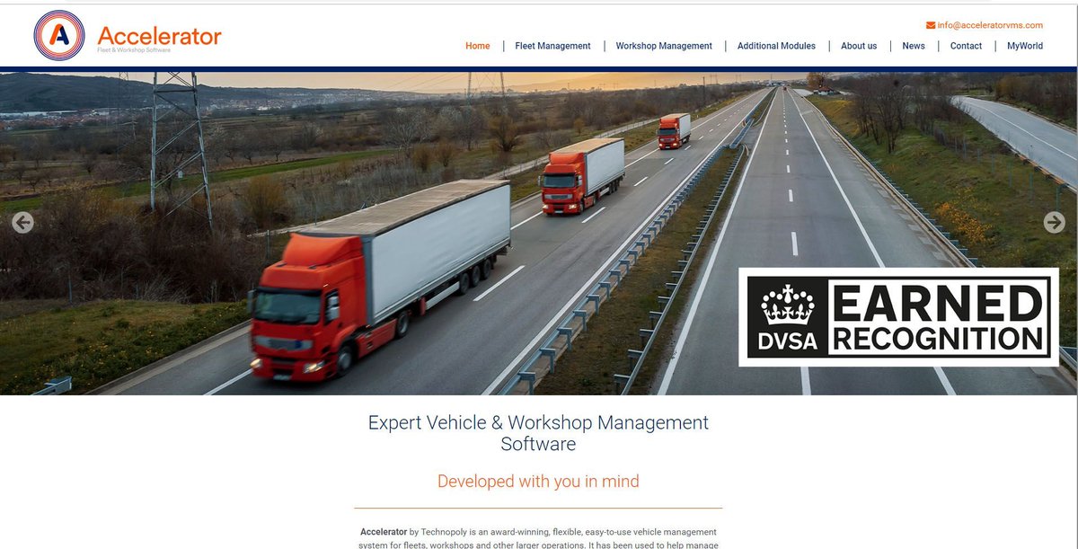 Accelerator Fleet & Workshop Software tweet media