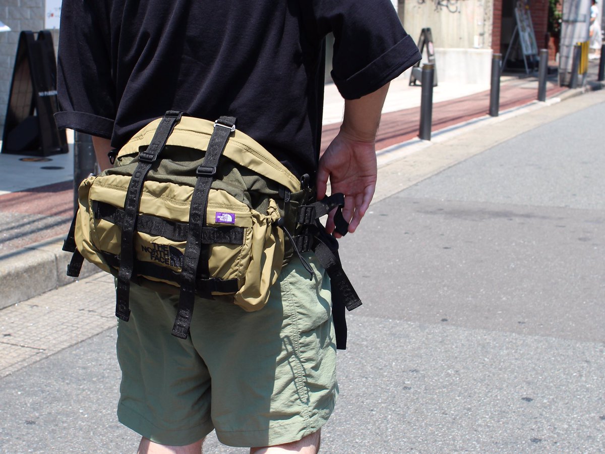 the north face purple label cordura nylon lumbar pack