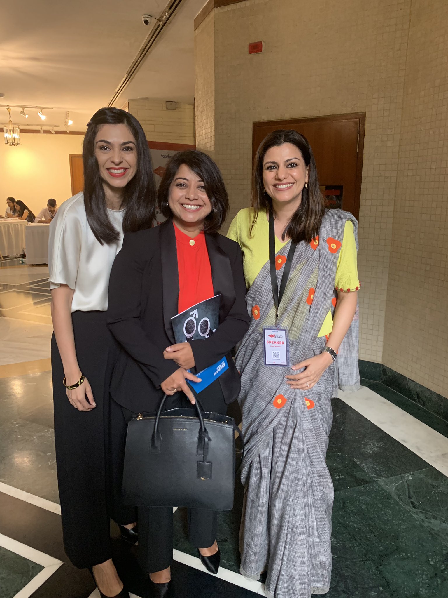 Nidhi Razdan on Twitter: "With two colleagues I immensely admire  @fayedsouza and @ShereenBhan #MediaRumble… "