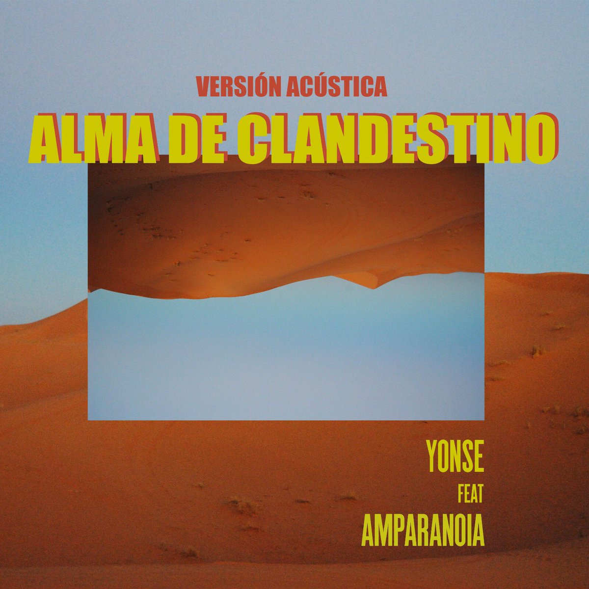 MamitaRecords's tweet photo. Nuevo Lanzamiento Mamita Records 
@yonsemayo feat. @amparanoiaofi - Alma de Clandestino (versión acústica) 
Ya en todas las plataformas digitales 
https://t.co/XMMPd1VUaA

#MamitaRecords #Yonse #Amparanoia #VictorIniesta https://t.co/Q2IbwO24ie