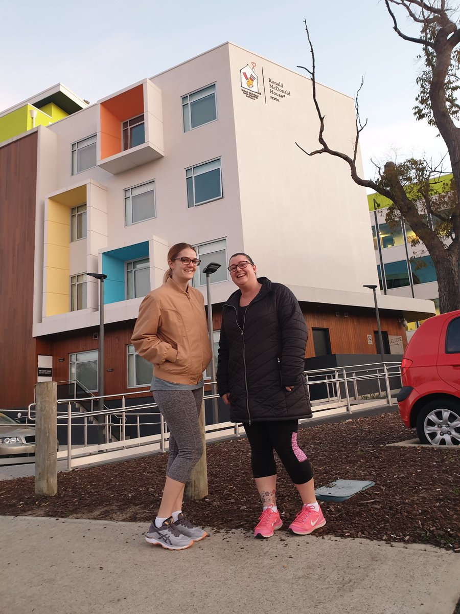KathrynJajko's tweet photo. This morning was Day 1 of our Up All Night adventure! 5km down, we have a long way to go. Please support us and this great @RMHCWA cause. @BekGroom #upallnight #thewalkietalkies https://t.co/S83zPeqoJk https://t.co/fl6NWmKgvS