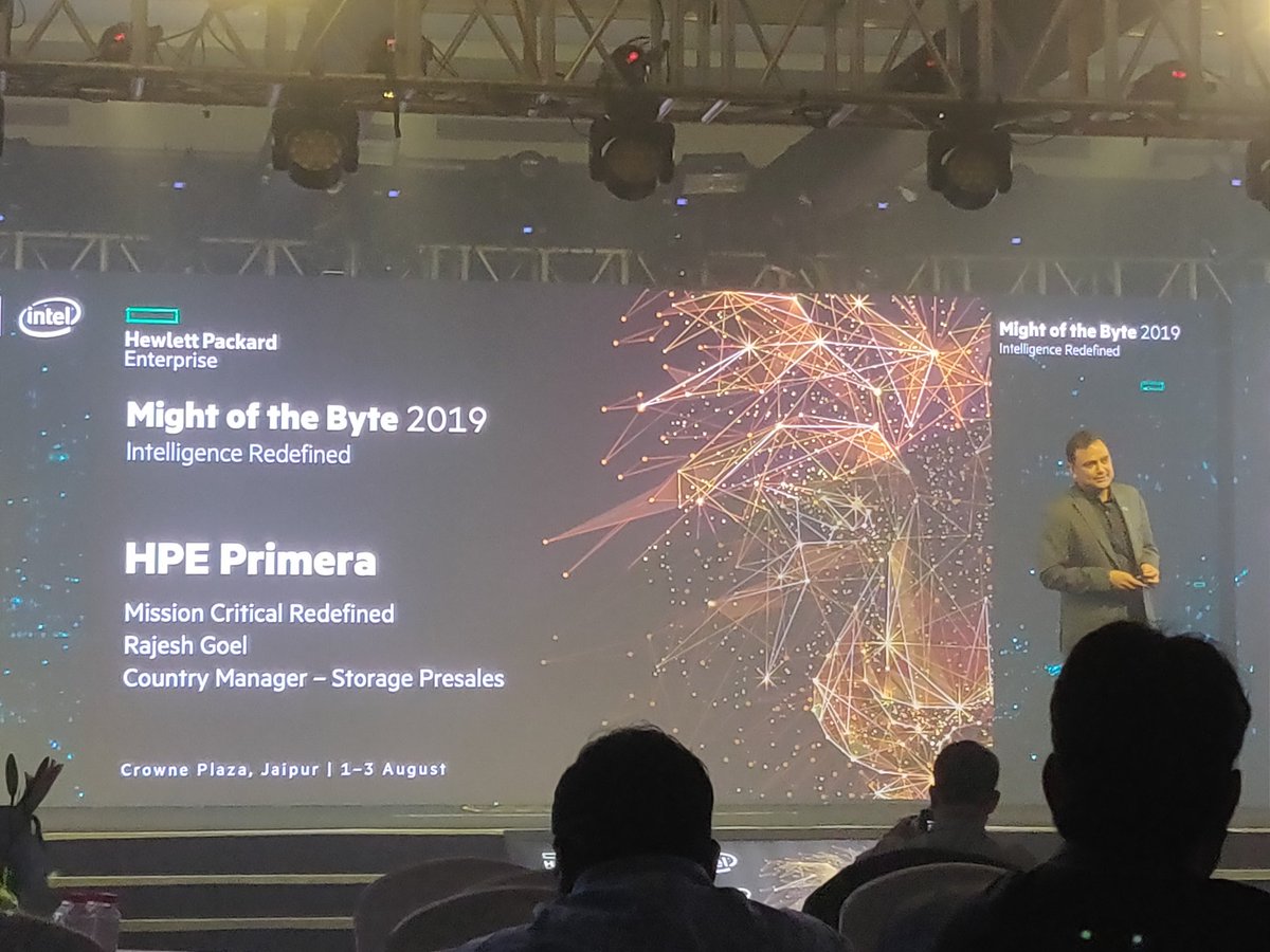 VJOnline24x7's tweet image. #hpemotb HPE Primera Launched