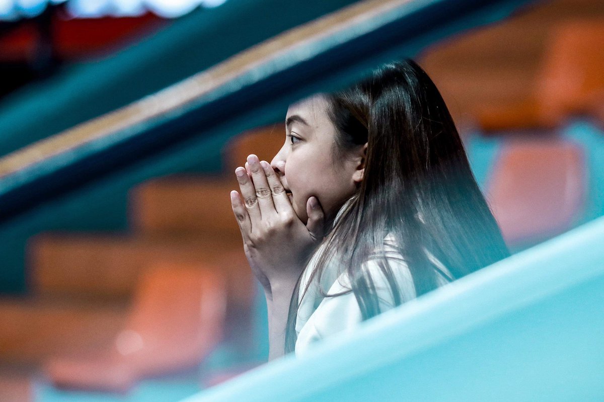 MarinerangPLS's tweet photo. Just an appreciation post for our passionate Team Manager Jed Montero. Pay attention and you'd see and hear her cheering loud and giving valuable tips from the sidelines. AHOY! #AhoyMarinera 🌊

@SuperLigaPH @Sports5PH https://t.co/hYSeYWpE3N