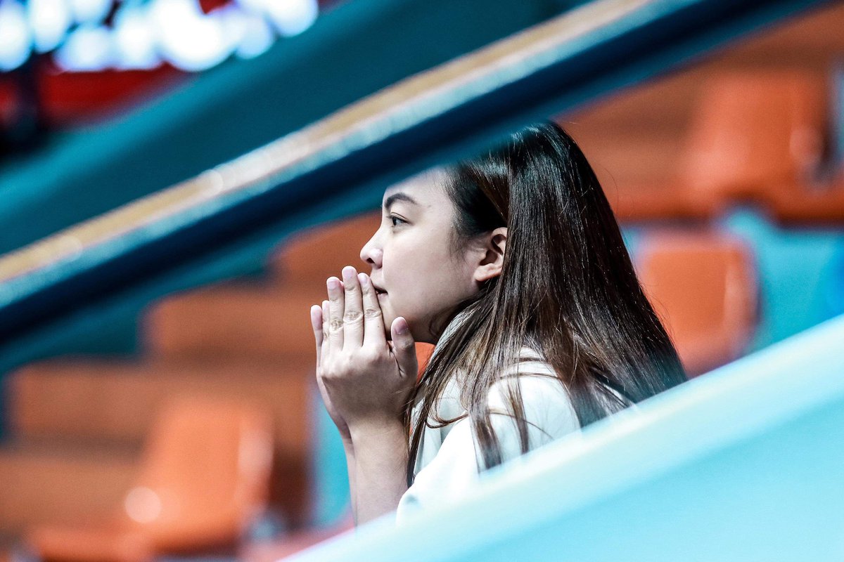 MarinerangPLS's tweet photo. Just an appreciation post for our passionate Team Manager Jed Montero. Pay attention and you'd see and hear her cheering loud and giving valuable tips from the sidelines. AHOY! #AhoyMarinera 🌊

@SuperLigaPH @Sports5PH https://t.co/hYSeYWpE3N