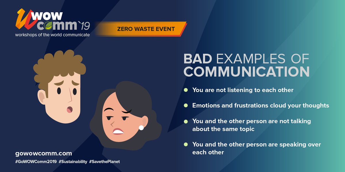 gowowcomm's tweet photo. Isn’t it frustrating when you cannot communicate effectively? Well those days are gone! Here are tips on what to avoid when communicating. Tag someone who needs these tips!
Grab more communication tips at #WOWComm2019 on 8-9 Oct at early bird price: https://t.co/pKVJeSMVXu https://t.co/vC4Gr9dihm