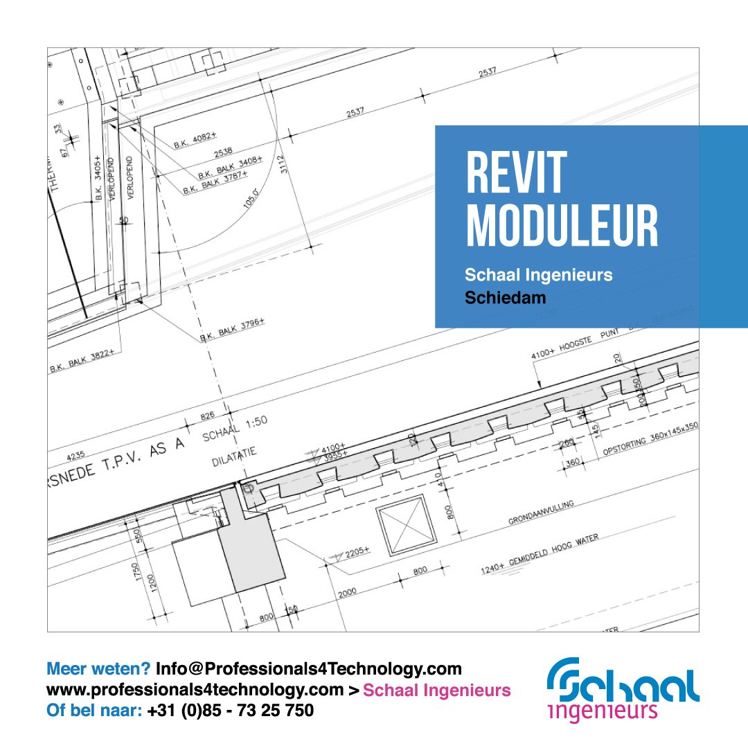 Professionals4's tweet photo. Op zoek naar een nieuwe baan? Wij hebben een interessante vacature: Revit Moduleur. Kijk voor meer info op: https://t.co/RosrXvsfEv #RevitModuleur #SchaalIngenieurs #Schiedam #Vacature https://t.co/2xRZ89pYLm