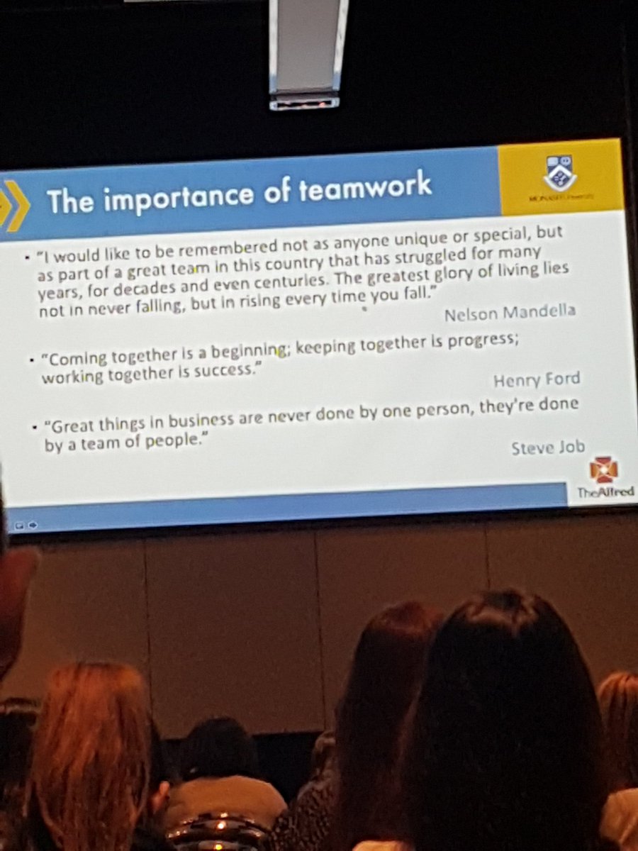 Professor Wendy Brown on the importance of teamwork in ensuring high impact research outputs  #ISSC2019 @surgconference #SoMe4GlobalSurgery