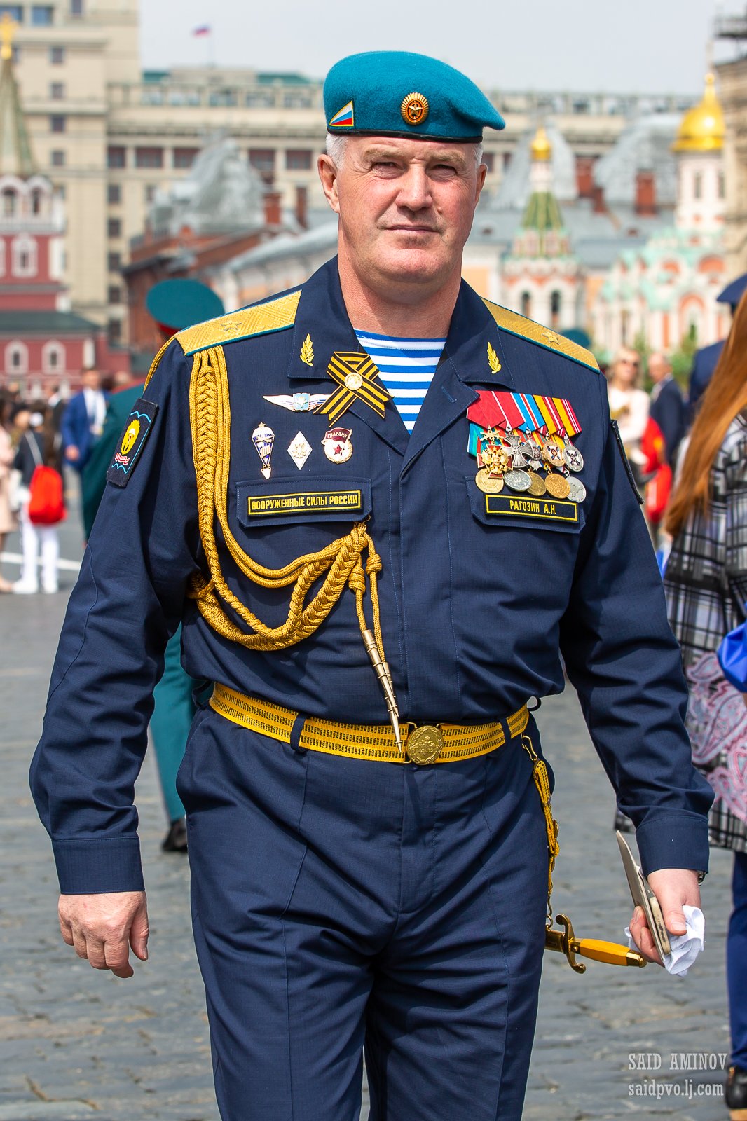 Гвардии полковник Сергей Чубарыкин