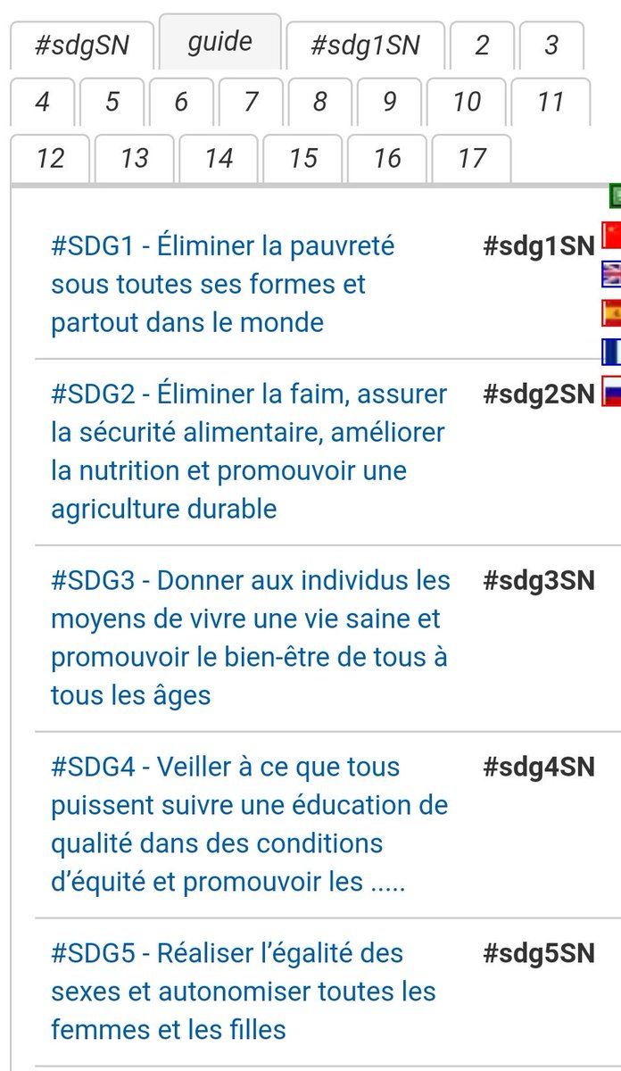 TagwikiFr's tweet image. Voici la page avec les #tags #tagcodage pour le Sénégal: actor-atlas.info/fr3:senegal
#sdg1SN #sdg2SN #sdg3SN #sdg4SN #sdg5SN #sdg6SN ... #sdg16SN #sdg17SN