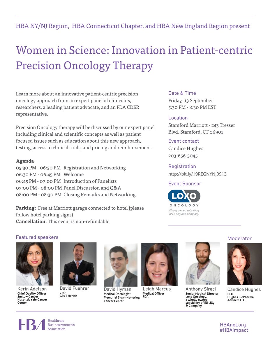 HBANY_TriState's tweet photo. Women in Science--Register Now!
Friday, 13 September
5:30 PM - 8:30 PM
Stamford Marriott - 243 Tresser Blvd. Stamford, CT
Register: https://t.co/bIoeYcqfk0
#HBAimpact .@HBAnet #HBACNJ #HBANNJ #HBANY https://t.co/zD2gdOFeb7