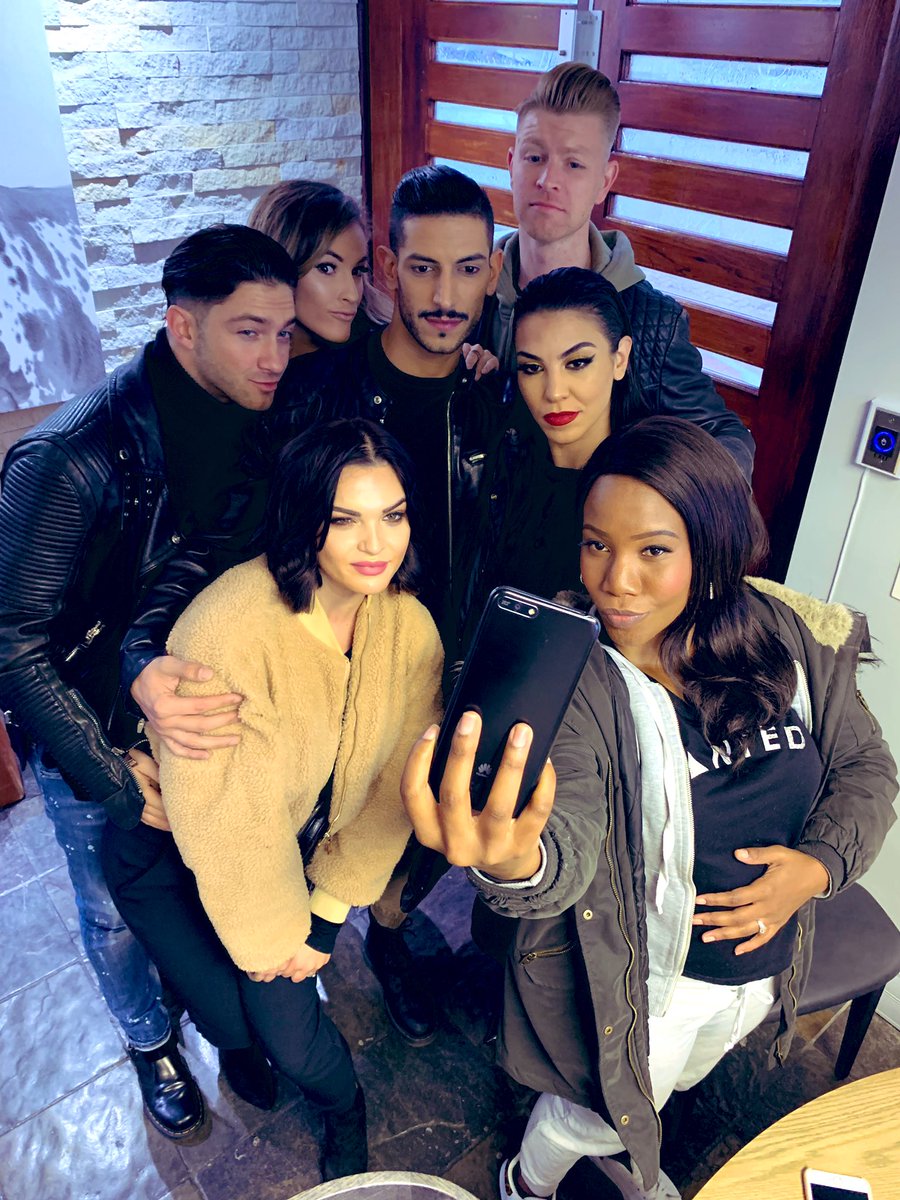 Early morning call time at <a href="/expressoshow/">Expresso Show</a> with our cast <a href="/ViglioGustavo/">Gustavo Viglio</a> <a href="/KyleeVincent8/">KyleeVincent</a> <a href="/Jorjarae91/">Jorja Freeman</a> @LeloR101 <a href="/SteveVincent17/">Stephen Vincent</a> 🔥 #btfsatour2019  #burnthefloor